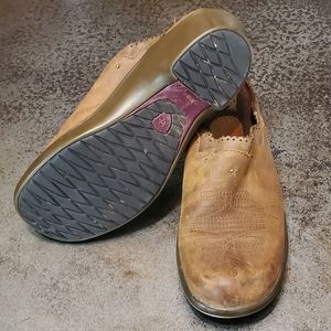 Ariat Brown Leather Clogs